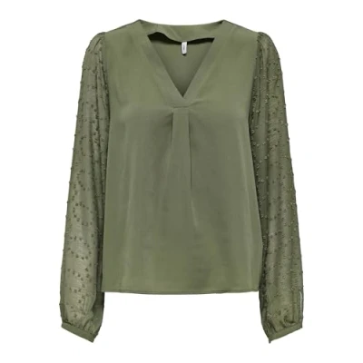 Abbildung von Onlmasja Fr L/S V Neck Shirt Cs Ptm