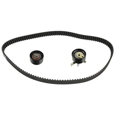 Abbildung von FEBI BILSTEIN 24803 Zahnriemensatz 129 mit abgerundetem Zahnprofil FORD: Focus Mk1 Kombi, Transit Connect Kastenwagen, Schrägheck