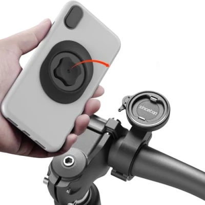Abbildung von Handyhalterung Fahrrad,Rennrad Handyhalter mit universellem Adapter,Out Front Fahrradlenker halterung für Mountainbike, Roller,Elektrofahrrad und Motorrad Kompatibel Smartphones【Serie C 1. Gen】