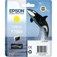 Abbildung von Epson T7604 (C13T76044010) Druckerpatrone Gelb