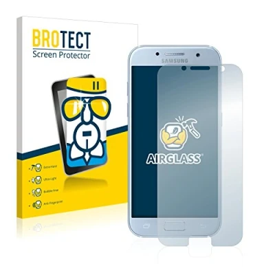 Abbildung von BROTECT Schutzglas für Samsung Galaxy A5 2017 Schutzfolie Panzer Folie Glas [Extrem Kratzfest 9H, Anti Fingerprint, Ultra Transparent]
