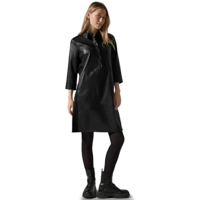 Abbildung von Cecil Imlook Blusenkleid, Damen, Größe: Medium, Schwarz