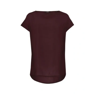 Abbildung von Opus Skita SOFT Tshirt basic, Damen, Größe: 38, Amarena