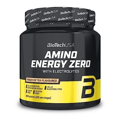Abbildung von BioTechUSA Amino Energy Zero with electrolytes, 360 g, Pfirsich Eistee