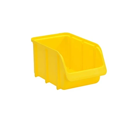 Abbildung von hünersdorff Sichtbox / Stapelbox Lagerbox in Größe 3, stapelbar, Farbe: Gelb