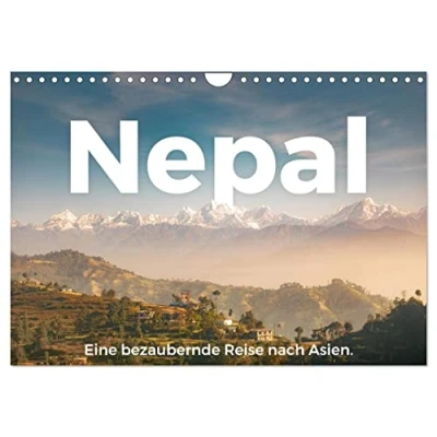 Abbildung von Nepal Eine bezaubernde Reise nach Asien. (Wandkalender 2025 DIN A4 quer), CALVENDO Monatskalender