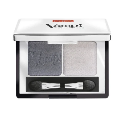 Abbildung von Pupa Vamp! Compact Duo Eyeshadow 009 Silver Stone 5% Rabattcode PUPA5