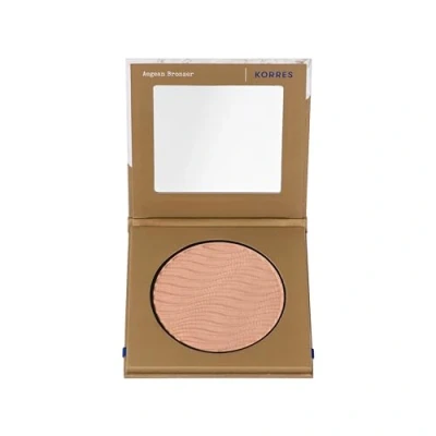 Abbildung von KORRES Aegean Bronzer Light Shade Bronzingpuder für einen natürlich aussehenden sonnengeküssten Glow, vegan, 7g