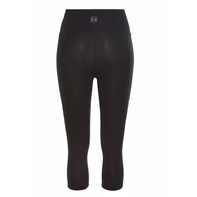 Abbildung von Lascana Leggings Hosen, Damen, Größe: 32/34, Schwarz