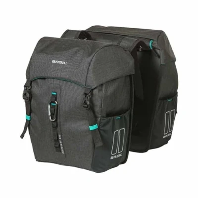 Abbildung von Doppelpacktasche Basil Discovery 365D 18 Liter 30 X 15 31 Cm Black Melee