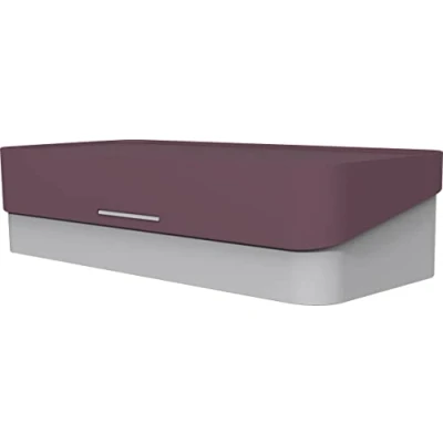 Abbildung von helit H6252525 Tisch Organizer „the companion“, Schreibtisch Butler in rot/grau