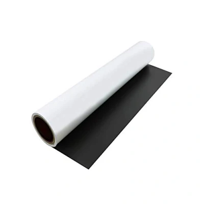 Abbildung von Ferroflex® 620mm Breites Standard Selbstkleber und Glänzend Weiße Flexible Eisenblech 1 Meter Länge