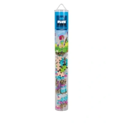 Abbildung von Plus 9604241 Kreativ Bausteine Tube, Fee, Geniales Konstruktionsspielzeug, 100 Teile