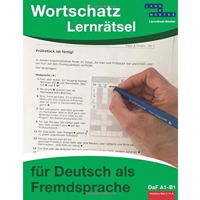 Abbildung von Wortschatz Lernrätsel für Deutsch als Fremdsprache: DaF A1 B1
