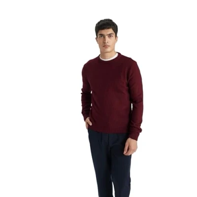 Abbildung von DeFacto Herren Pullover Stilvolle an Rollkragenpullover Strickjacken &amp; Strickpullover für und jeden