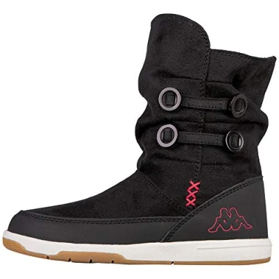 Abbildung von Kappa Snowboot/Winterstiefel für Kinder, Größe: 33, Black/pink Textil/synthetik