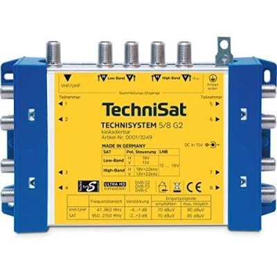 Abbildung von TechniSat TechniSystem 5/8 G2 Multischalter inkl. Netzteil