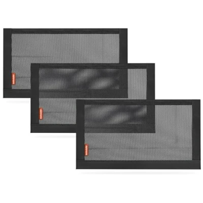 Abbildung von TrunkExpert, Nano Netztasche mit Klettverschluss Universelle Kofferraum Netztasche, 50 cm x 30 Organizer Tasche, Auto, Starken Klettstreifen für Kofferraum, Gepäcknetz, 3 Stück