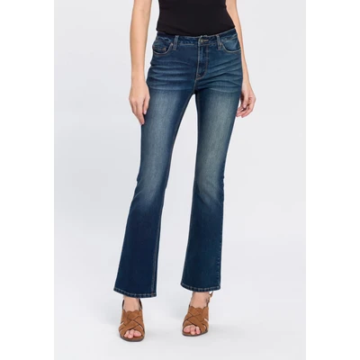 Abbildung von Arizona Bootcut Jeans &quot;Baby Bootcut&quot;, High Waist