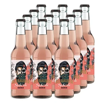 Abbildung von Weinschorle Seeräuber Rosewein 0,33l flasche (12)