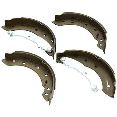 Abbildung von VALEO 562581 Bremsbacken Hinterachse 203 38 ohne Radbremszylinder RENAULT: TWINGO 1, CLIO 2, 1 Kasten, PEUGEOT: 206 Schrägheck, 206+ Schrägheck