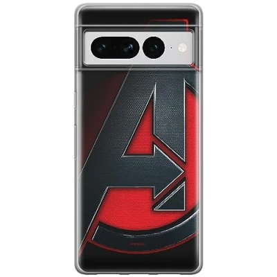 Abbildung von ERT GROUP Handyhülle für Google Pixel 7 PRO Original und offiziell Lizenziertes Marvel Muster Avengers 019 optimal an die Form des Handy angepasst, hülle aus TPU
