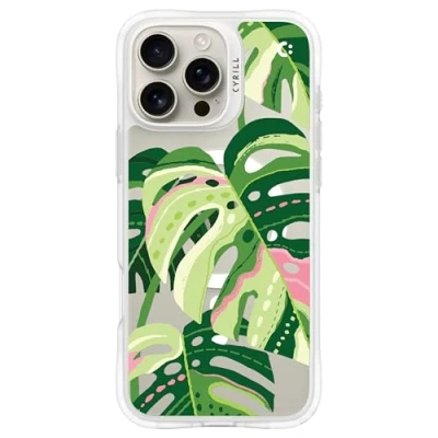 Abbildung von CYRILL von Spigen UltraSheer Mag Muster Hülle Kompatibel mit iPhone 16 Pro Max (2024) Monstera Leaves