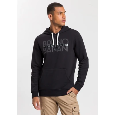 Abbildung von Bruno Banani Kapuzensweatshirt, Logoprint vorne