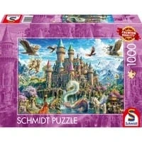 Abbildung von Märchenschloss im Reich der Fantasie, Puzzle