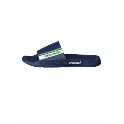 Abbildung von Havaianas Slide Brasil Badesandale, Größe: 37 38, Midnight blue Schuhe