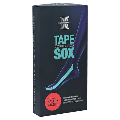 Abbildung von Compressana TAPE SOX Hallux stark Gr.4 s 2 St