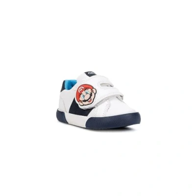 Abbildung von Geox B GISLI Boy C Sneaker, White/Navy, 27 EU