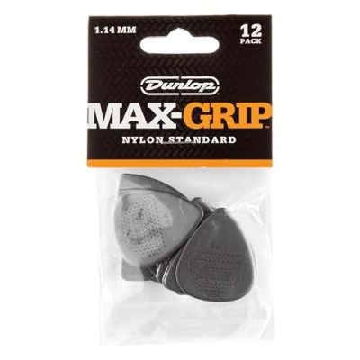 Abbildung von JIM DUNLOP Plektrum Max Grip 1,14mm 12 Stück