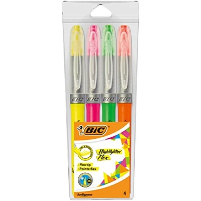 Abbildung von BIC® Highlighter Flex Textmarker Mehrfarbig