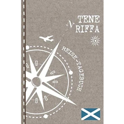 Abbildung von Teneriffa Reisetagebuch: Reise Tagebuch zum Selberschreiben, ca. A5 Journal Dotted Punkteraster für Urlaub, Ferien, Auslandsjahr, Au Pair, Auswanderer Notizbuch 112 Seiten Dot Grid punktiert