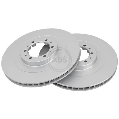 Abbildung von A.B.S. 17431 Bremsscheibe 314 24 6 108 Belüftet beschichtet MITSUBISHI: Pajero 2, Sport 1 SUV, L200 III Pickup