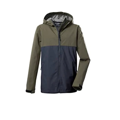 Abbildung von Killtec Jungen Softshelljacke/Outdoorjacke mit Kapuze KOS 219 BYS SFTSHLL JCKT; dunkeloliv, 176, 39118 000