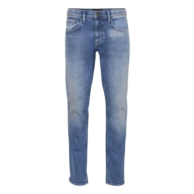 Abbildung von Blend Blizzard FIT Multiflex NOOS Jeans Straight Leg, Herren, Größe: 32x32, Denim middle blue