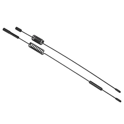 Abbildung von Sugoyi Dekorative RC Antenne, 2 Stück Einfach zu installierende Simulationsantenne, für Traxxas 4 Crawler Car