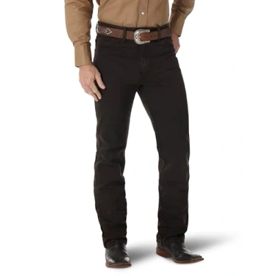 Abbildung von Wrangler Herren 0936 Cowboy Cut Slim Fit Jeans Braun 34W / 32L