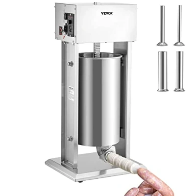 Abbildung von VEVOR Wurstfüller Wurstmaschine Wurstfüllmaschine 15L Elektrisch Edelstahl