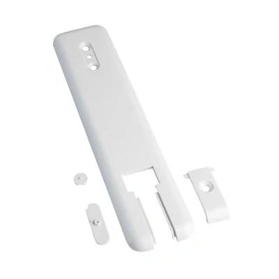 Abbildung von BAUHELD® Rolladengurt Abdeckung ohne Gurtausbau [1 Stück] Maxi Unterputz Gurtwickler Blende aus Kunststoff [Lochabstand 185 215 mm] Abdeckplatte für Rollladengurt 23mm geeignet Weiß