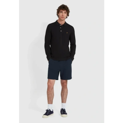 Abbildung von Farah Blanes Poloshirt, Herren, Größe: Large, Black