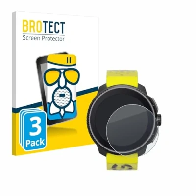 Abbildung von BROTECT Entspiegelungs Schutzglas für Suunto Race (3 Stück) Schutz Folie Panzerfolie Glas Matt [Extrem Kratzfest 9H, Anti Reflex, Fingerprint]