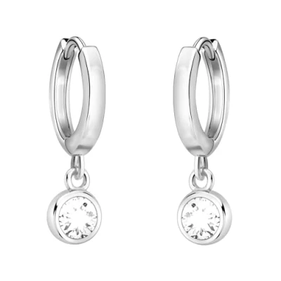 Abbildung von SOFIA MILANI Damen Ohrringe 925 Silber mit Zirkonia Steinen Ohrhänger E2952