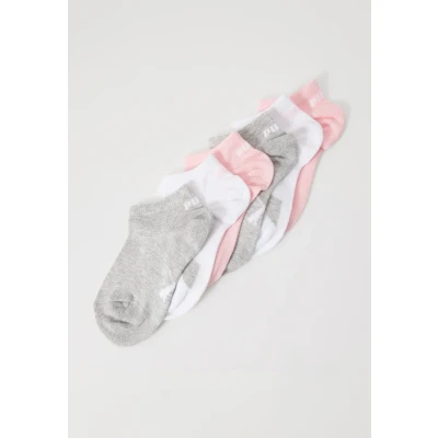 Abbildung von Puma KIDS Sneaker Unisex 6 PACK Socken für Kinder, Größe: 23 26, Pink/grey