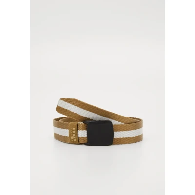 Abbildung von Urban Classics Centre Stripe BELT Gürtel, Herren, Größe: S/M, Beige