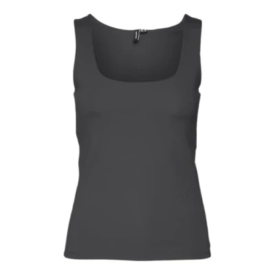 Abbildung von VERO MODA Damen Vmmillion Sl Square 2 Way JRS Noos Top, Asphalt, XS