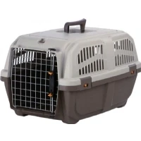 Abbildung von Trixie Transporter Skudo 40x39x60cm dunkelgrau sand