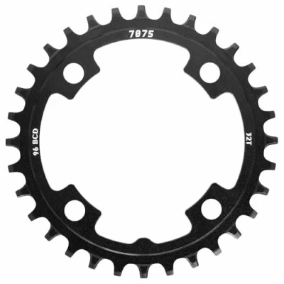 Abbildung von Sunrace Unisex Erwachsene MS Kettenblatt, Schwarz, 36 zähne